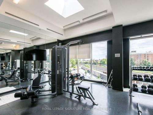 1401-20 Minowan Miikan Lane, Toronto, ON - Indoor Photo Showing Gym Room