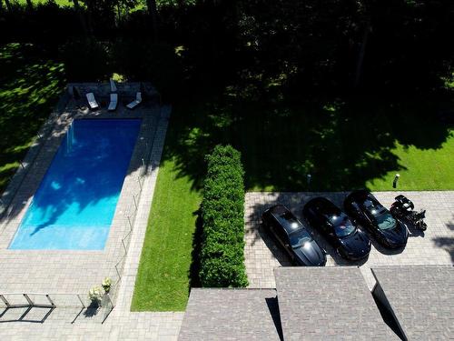 Photo aÃ©rienne - 103 Rue D'Oxford, Hudson, QC - Outdoor With In Ground Pool