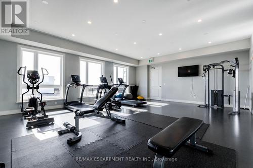 301 - 630 Sauve Street, Milton, ON - Indoor Photo Showing Gym Room