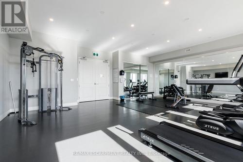 301 - 630 Sauve Street, Milton, ON - Indoor Photo Showing Gym Room