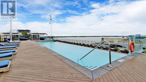 1012 - 15 Merchants' Wharf, Toronto, ON - Outdoor With In Ground Pool With View