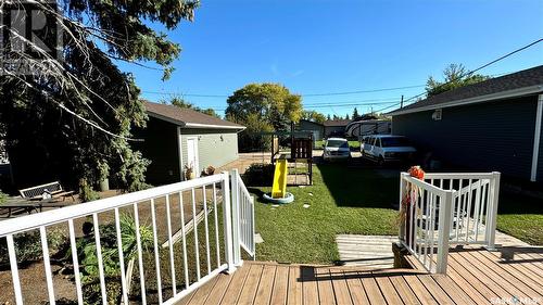 204 Grant Street, Davidson, SK - Outdoor With Deck Patio Veranda With Exterior