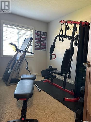 301 1303 Paton Crescent, Saskatoon, SK - Indoor Photo Showing Gym Room