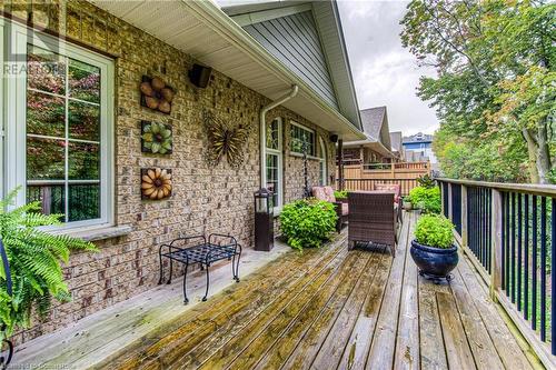 50 Bryan Court Unit# 31, Kitchener, ON - Outdoor With Deck Patio Veranda