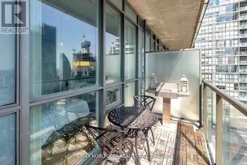 4407 - 55 Bremner Boulevard, Toronto, ON - Outdoor With Balcony With Exterior