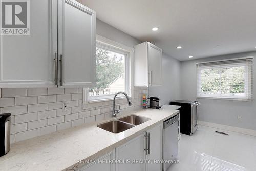 66 Shakespeare Crescent, Barrie, ON - Indoor Photo Showing Kitchen With Double Sink