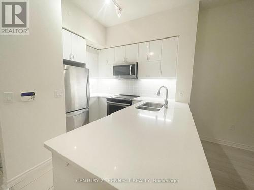 1602 - 39 Annie Craig Drive, Toronto, ON - Indoor Photo Showing Kitchen With Double Sink With Upgraded Kitchen