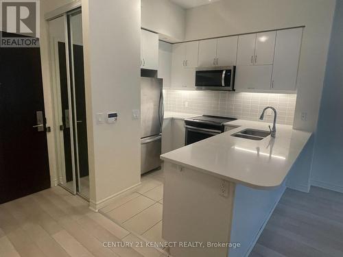 1602 - 39 Annie Craig Drive, Toronto, ON - Indoor Photo Showing Kitchen With Double Sink With Upgraded Kitchen