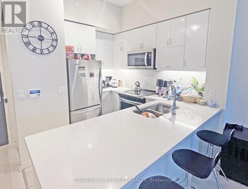 1602 - 39 Annie Craig Drive, Toronto, ON - Indoor Photo Showing Kitchen With Double Sink With Upgraded Kitchen