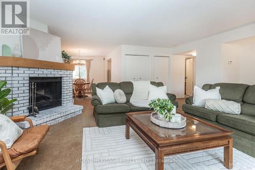 311 - 1102 Horseshoe Valley Road W, Oro-Medonte, ON - Indoor Photo Showing Living Room With Fireplace