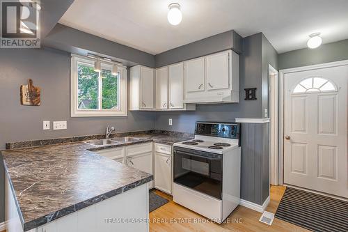 28 Rosamond Crescent, London, ON - Indoor Photo Showing Kitchen With Double Sink