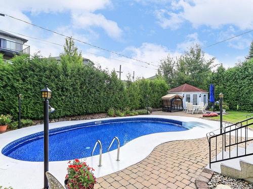 Cour - 595 Rue Joseph-Fortier, Saint-Jérôme, QC - Outdoor With In Ground Pool With Backyard