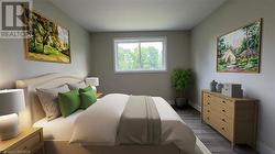 Virtually Staged Bedroom - 