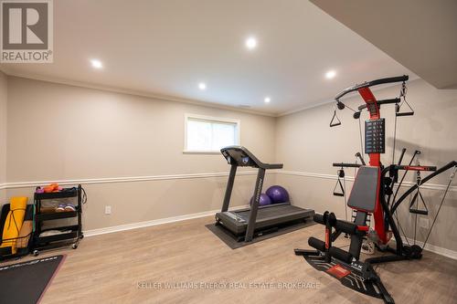 166 Edward Street W, Clarington (Newcastle), ON - Indoor Photo Showing Gym Room