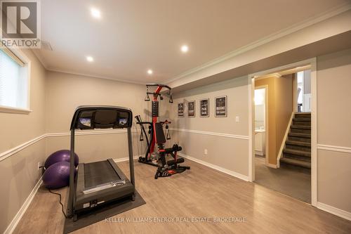 166 Edward Street W, Clarington (Newcastle), ON - Indoor Photo Showing Gym Room