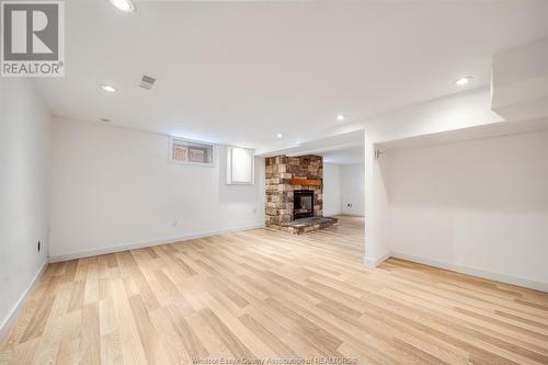 1110 Esdras Place, Windsor, ON - Indoor With Fireplace