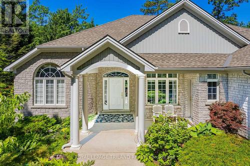 Your Grand Entrance to this Oke Woodsmith stunner - 9984 The Trail Trail, Lambton Shores (Grand Bend), ON - Outdoor