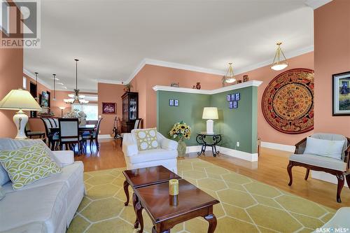 3328 Baneberry Drive, Regina, SK - Indoor Photo Showing Living Room