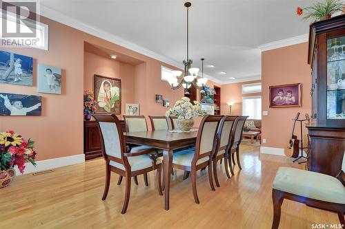 3328 Baneberry Drive, Regina, SK - Indoor Photo Showing Dining Room