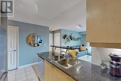 406 - 70 High Park Avenue, Toronto, ON - Indoor Photo Showing Kitchen With Double Sink