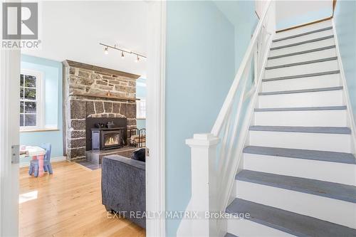 3618 Highway 34 Road, Prescott And Russell, ON - Indoor Photo Showing Other Room With Fireplace