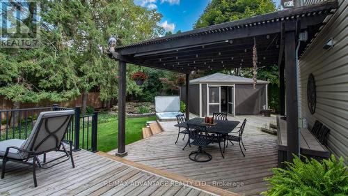 24 Berkley Crescent, London, ON - Outdoor With Deck Patio Veranda With Exterior