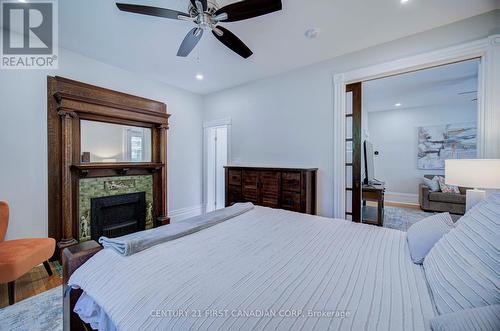 879 Hellmuth Avenue, London, ON - Indoor Photo Showing Bedroom With Fireplace