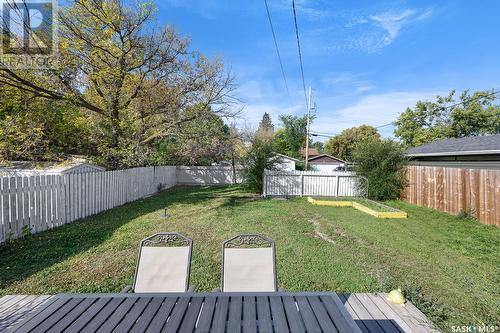 62 Charles Crescent, Regina, SK - Outdoor With Deck Patio Veranda With Backyard