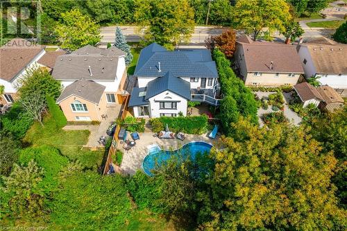 772 Francis Road, Burlington, ON - Outdoor With In Ground Pool With View