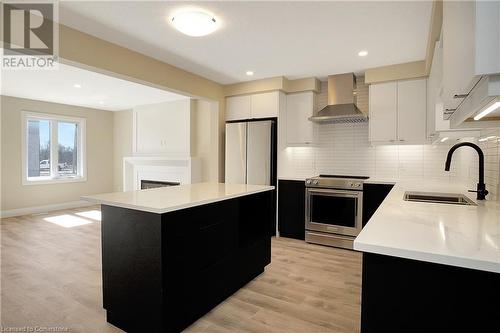 40 Bastien Street Unit# 11, Cambridge, ON - Indoor Photo Showing Kitchen With Stainless Steel Kitchen With Upgraded Kitchen