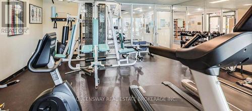 904 - 75 Ellen Street, Barrie, ON - Indoor Photo Showing Gym Room