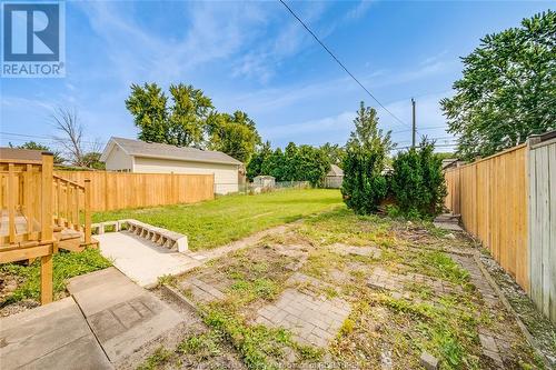 1454 Aubin, Windsor, ON - Outdoor With Backyard