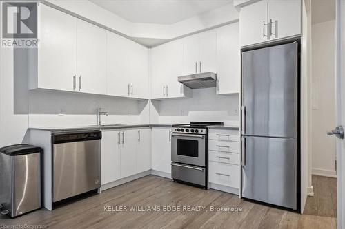 612 - 212 King Street E, Hamilton, ON - Indoor Photo Showing Kitchen With Stainless Steel Kitchen