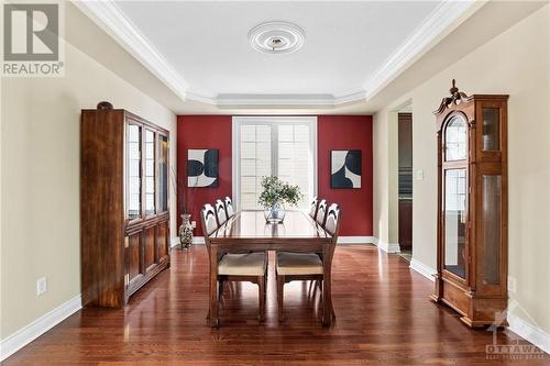 308 Shadehill Crescent, Ottawa, ON - Indoor Photo Showing Dining Room