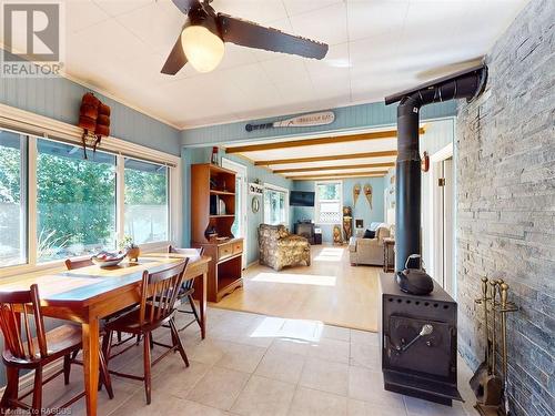 199 Mallory Beach Road, South Bruce Peninsula, ON - Indoor Photo Showing Dining Room