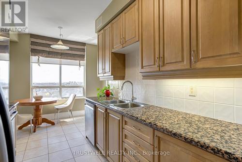 2305 - 78 Harrison Garden Boulevard, Toronto, ON - Indoor Photo Showing Kitchen With Double Sink