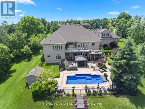 29 Grandview Crescent, Bradford West Gwillimbury, ON - Outdoor With In Ground Pool With View