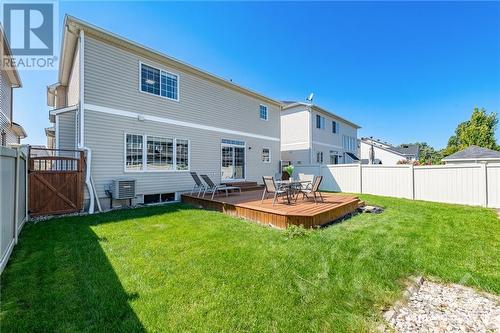 247 Lucinda Crescent, Ottawa, ON - Outdoor With Deck Patio Veranda With Backyard With Exterior