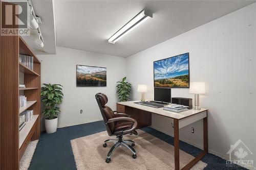 This photo has been virtually staged. - 1623 Sunview Drive, Ottawa, ON - Indoor Photo Showing Office