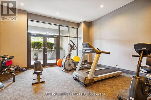 202 - 3563 Lake Shore Boulevard W, Toronto, ON - Indoor Photo Showing Gym Room