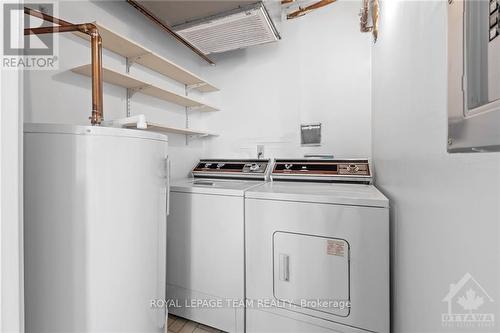 606 - 50 Emmerson Avenue, Ottawa, ON - Indoor Photo Showing Laundry Room