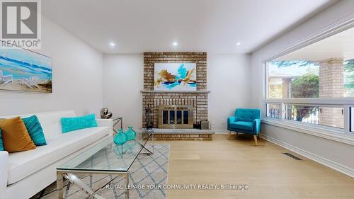 32 Muster Court, Markham, ON - Indoor Photo Showing Other Room With Fireplace