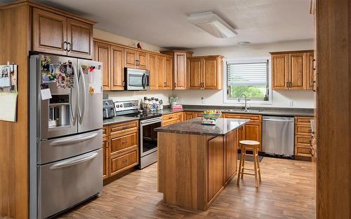 64134 Pr 352 Highway, Rm Of North Norfolk, MB - Indoor Photo Showing Kitchen With Double Sink