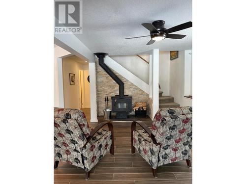 4210 Mole Road, Burton, BC - Indoor With Fireplace