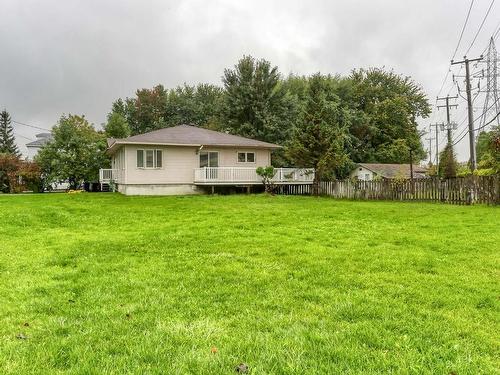 Backyard - 49 Boul. Lacombe, Repentigny (Le Gardeur), QC - Outdoor With Deck Patio Veranda