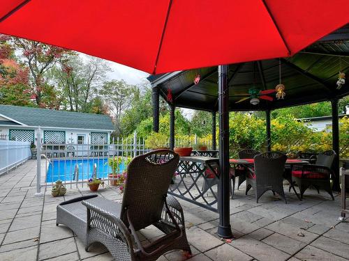 Backyard - 153 Rue L'Espérance, Lavaltrie, QC - Outdoor With In Ground Pool With Exterior