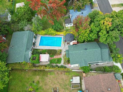 Aerial photo - 153 Rue L'Espérance, Lavaltrie, QC - Outdoor With In Ground Pool