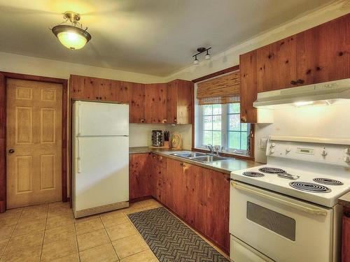 Kitchen - 52  - 54 Ch. Des Rochers, Saint-Sauveur, QC - Indoor Photo Showing Kitchen With Double Sink