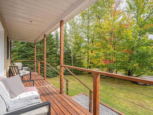 Balcony - 1580 Ch. De L'Avalanche, Saint-Adolphe-D'Howard, QC - Outdoor With Deck Patio Veranda With Exterior