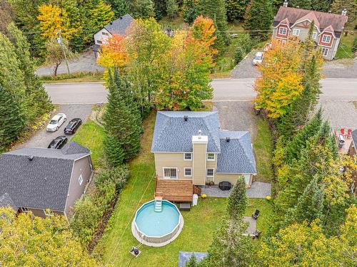 Overall view - 1580 Ch. De L'Avalanche, Saint-Adolphe-D'Howard, QC - Outdoor With Above Ground Pool With View